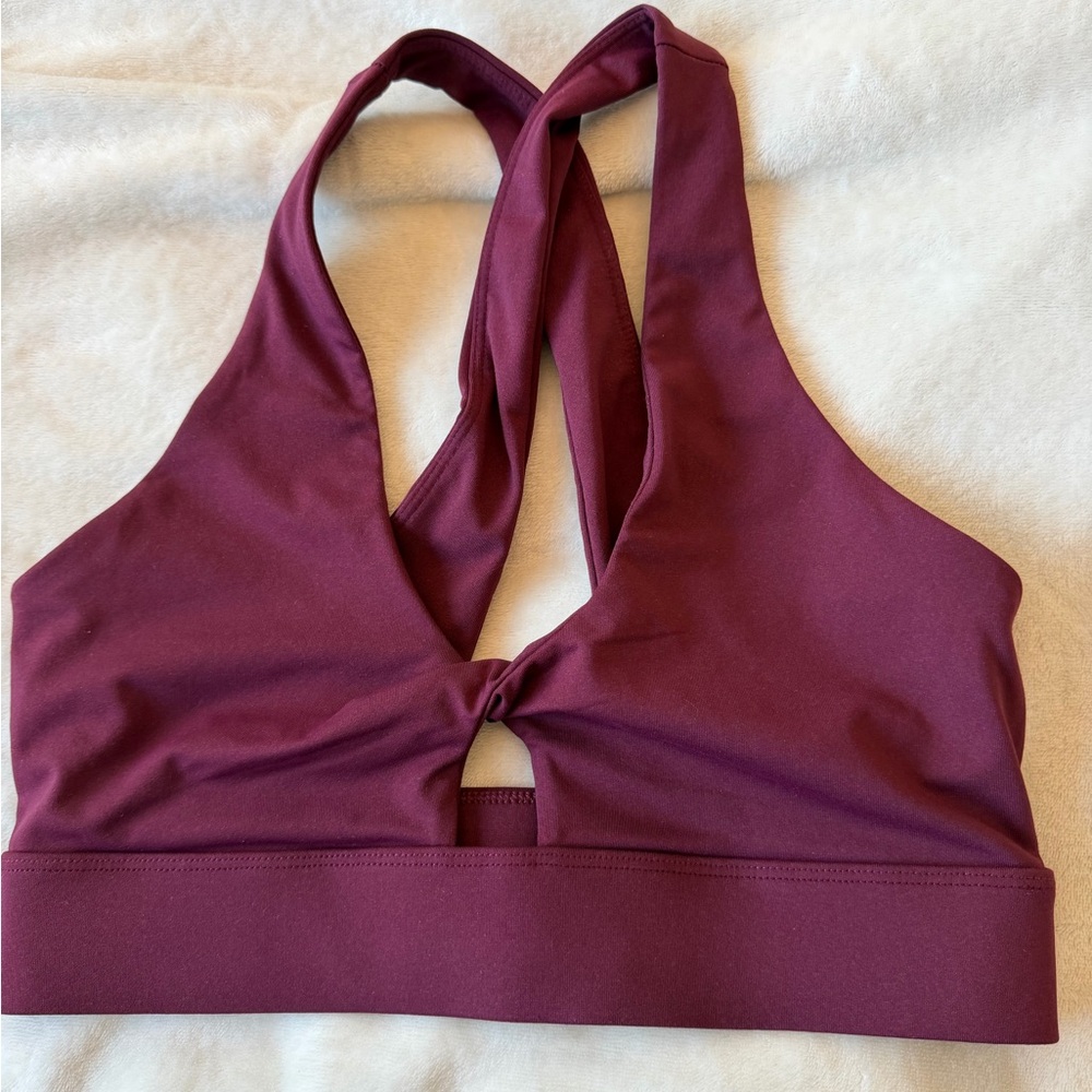 Fabletics Deep Purple Sports Bra - Picture 2 of 2